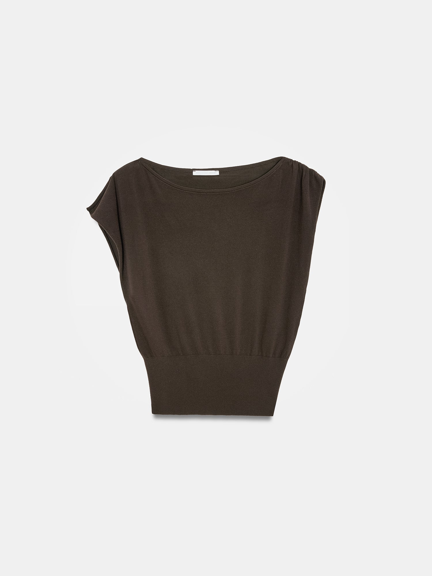 Elegant lyocellblus - Svart
