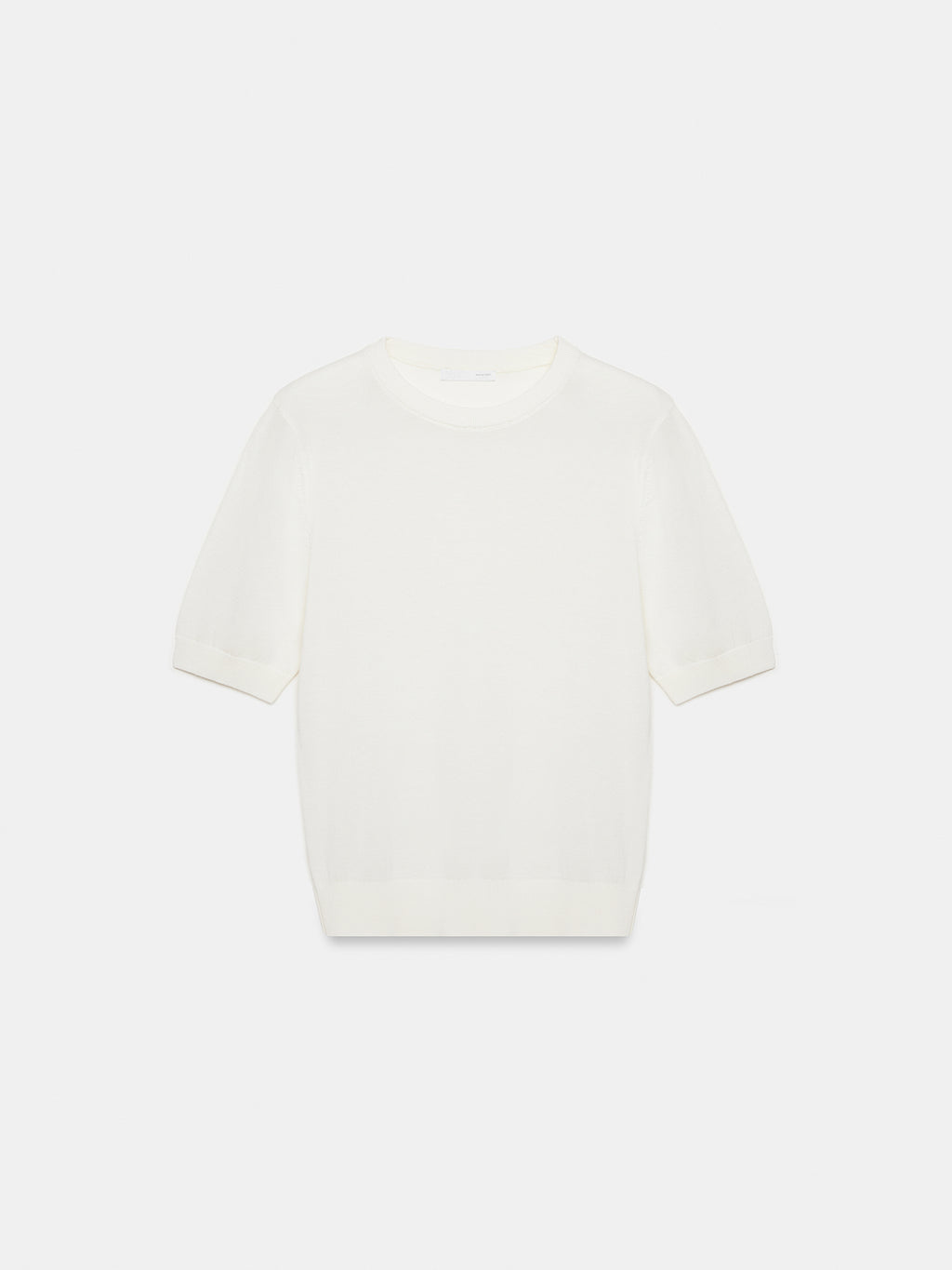 Minimal lyocell blouse - Ecru