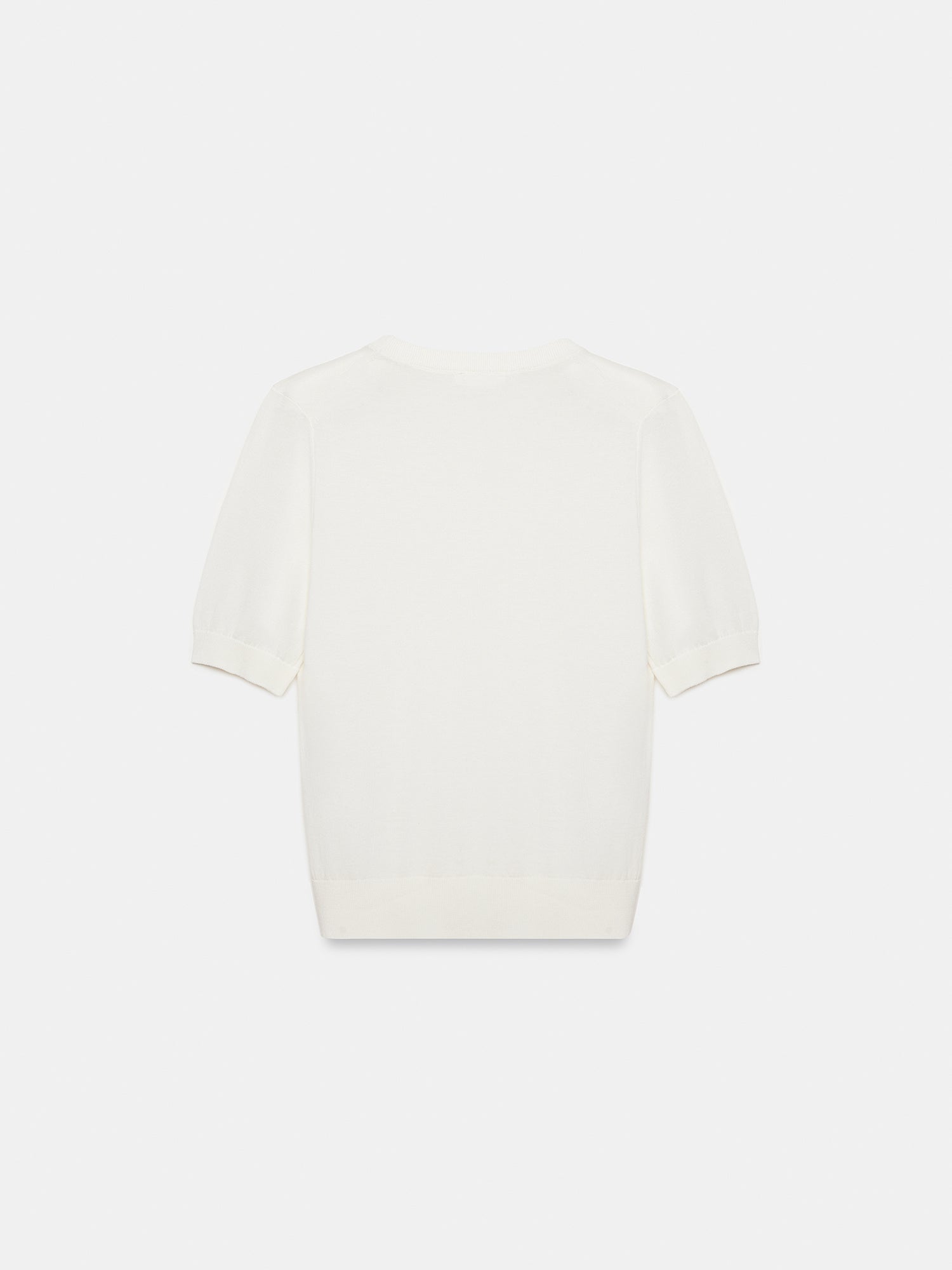 Minimal lyocell blouse - Ecru