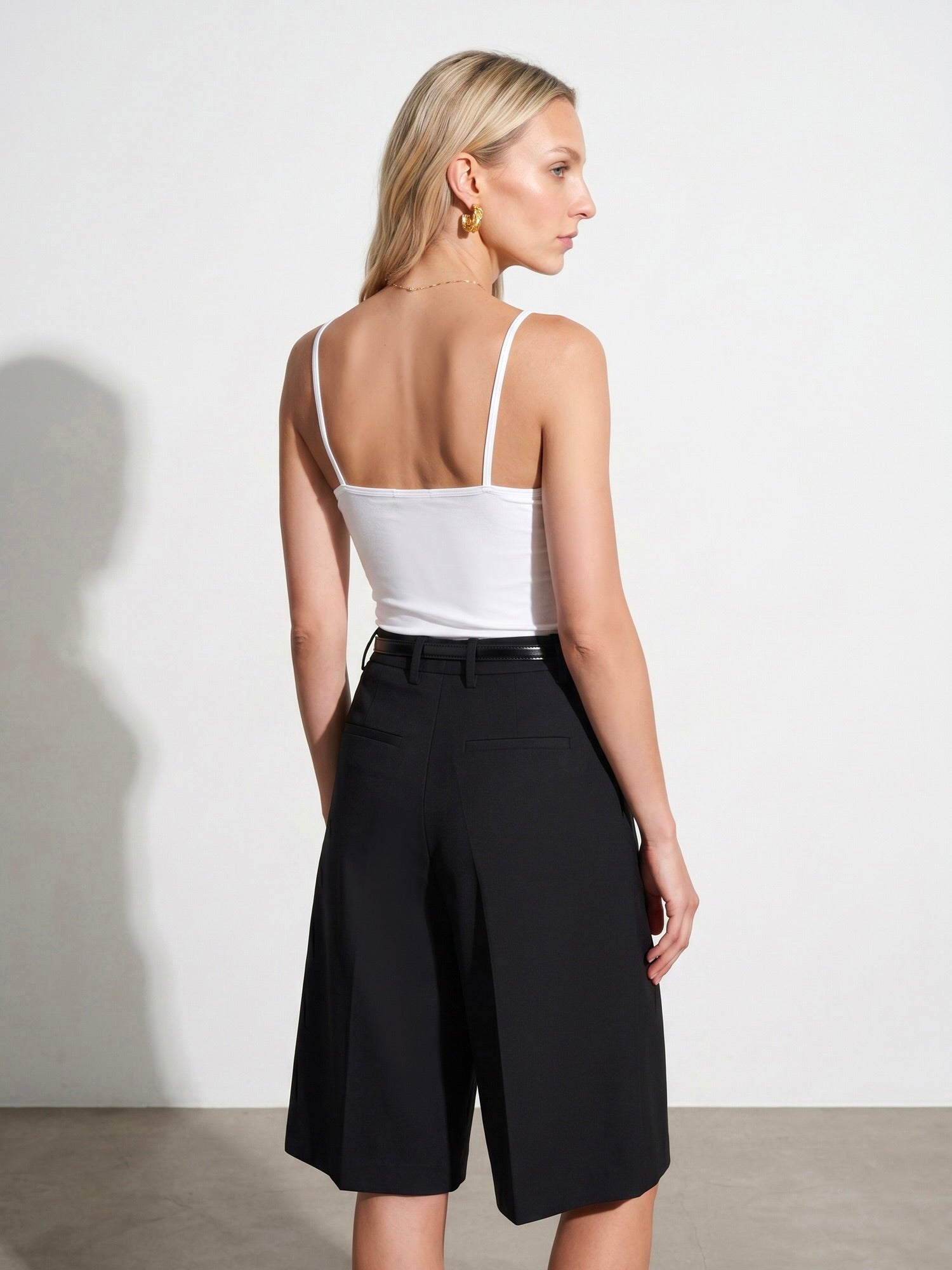Elegant spetstopp - Vit