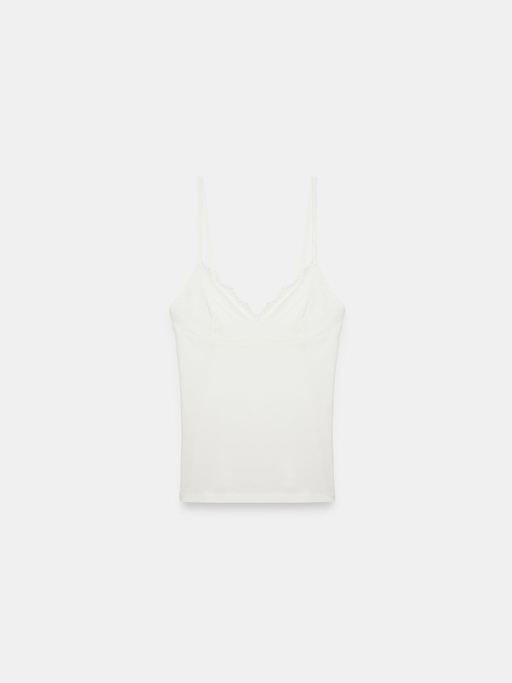 Elegant spetstopp  – Ecru
