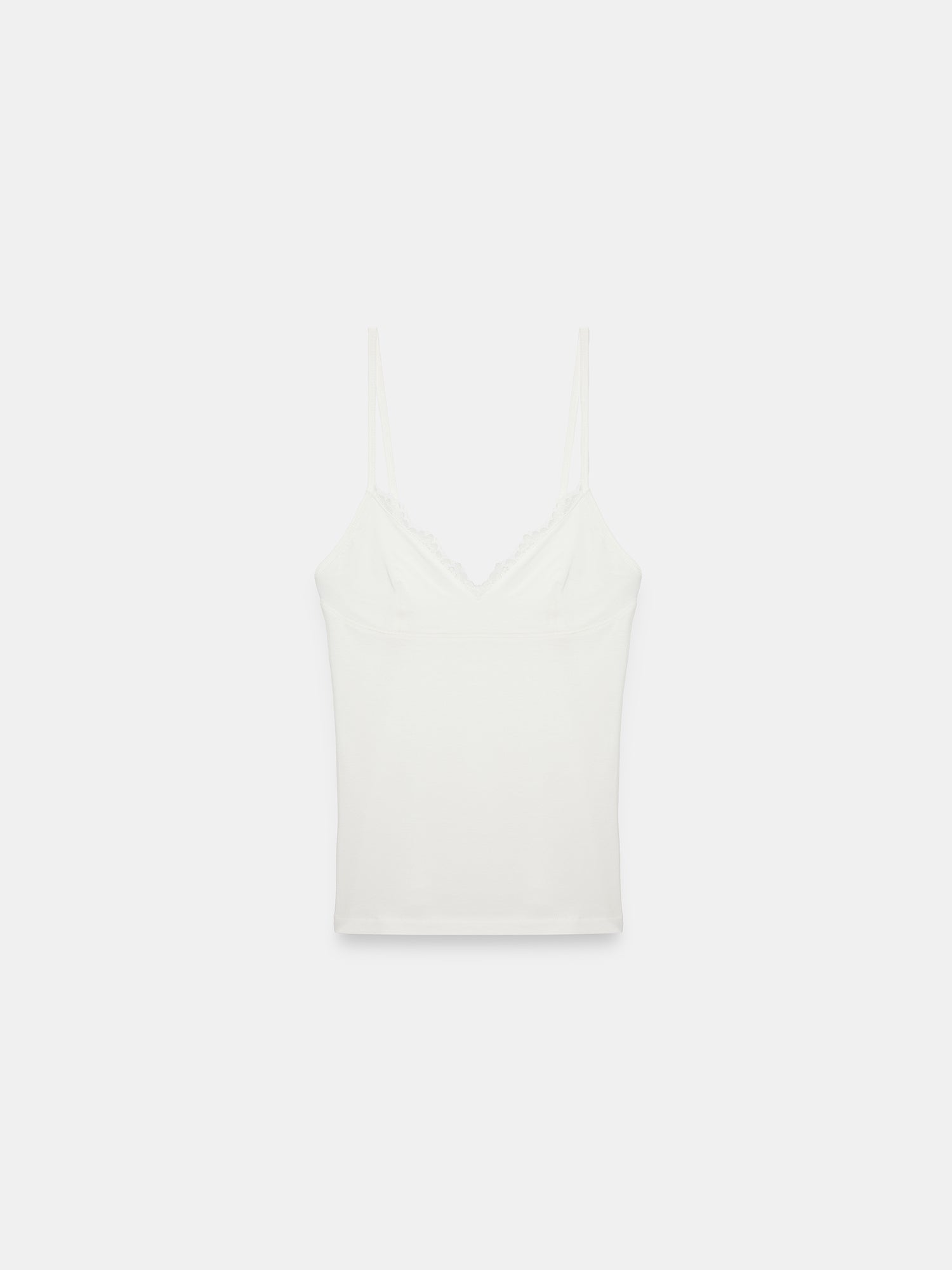 Elegant spetstopp  – Ecru