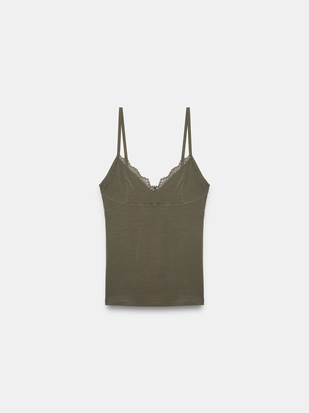 Elegant spetstopp  – Khaki