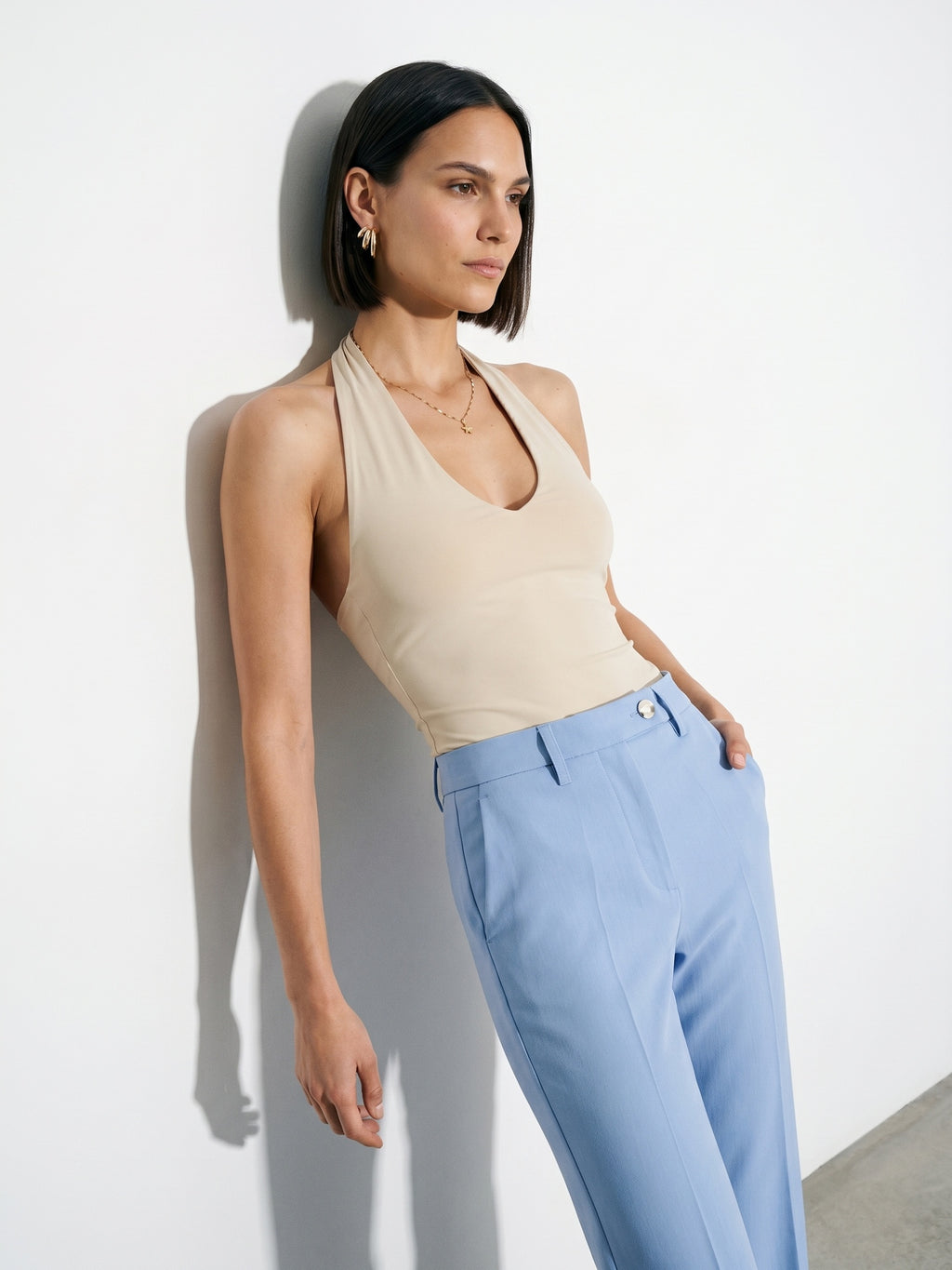 Halterneck bodysuit – Sten
