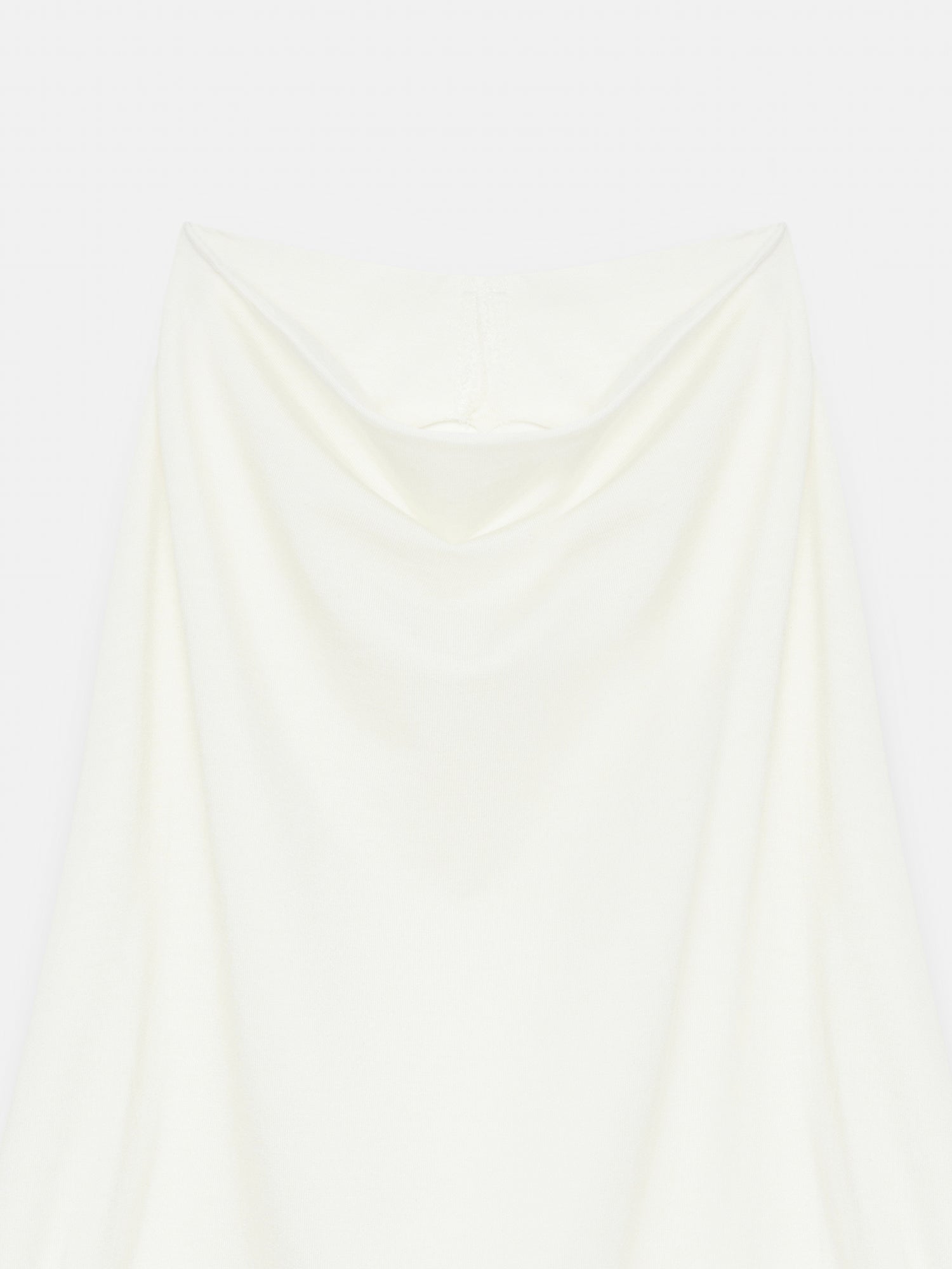 Draperad lyocelltopp - Ekru