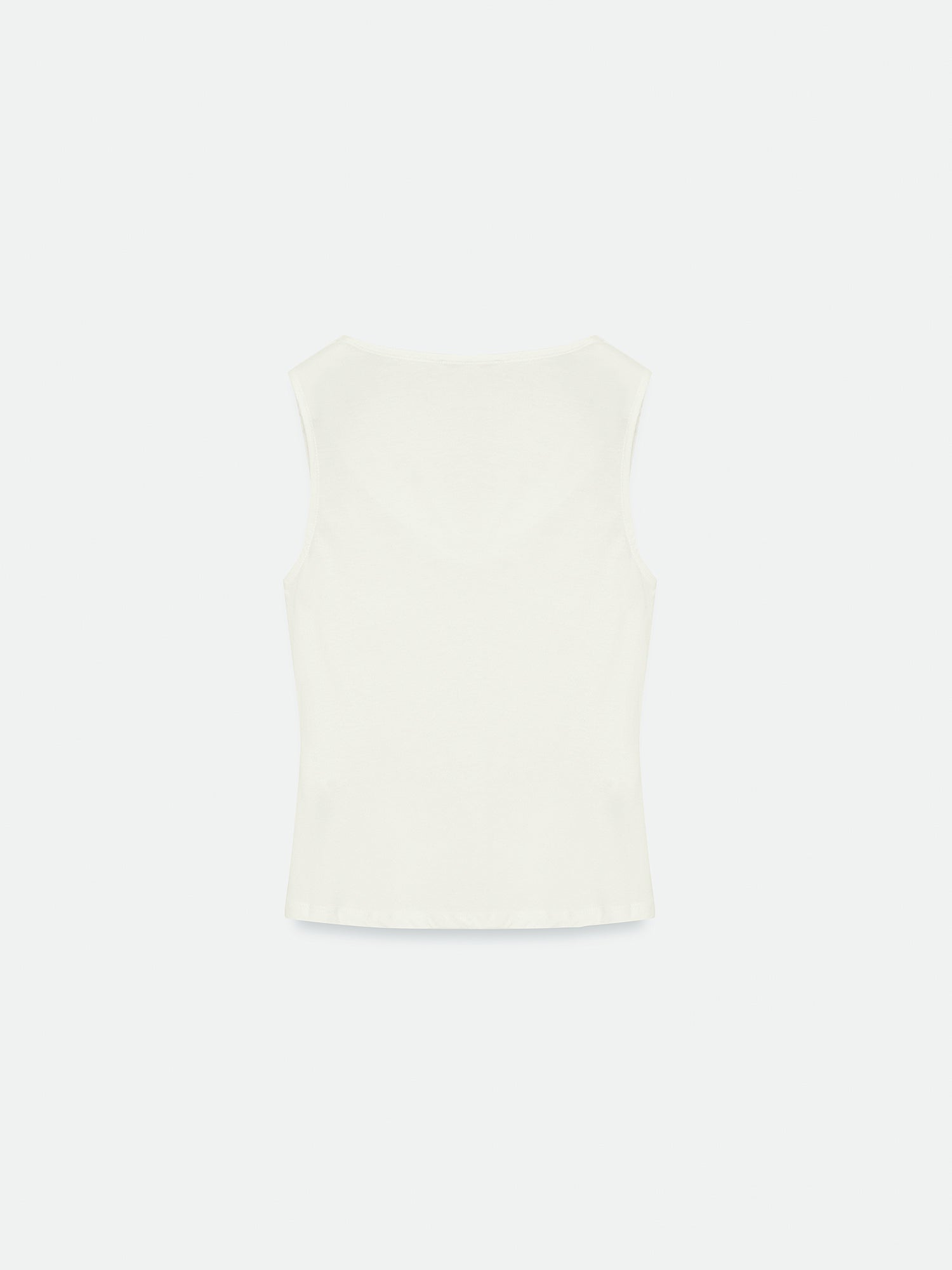 Draperad lyocelltopp - Ecru