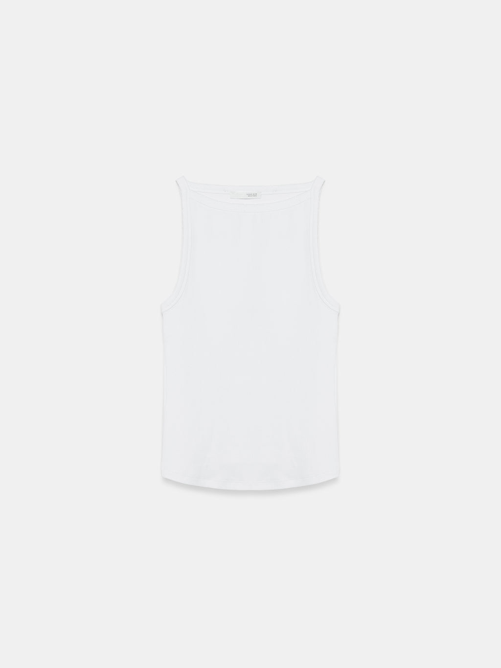 Halterneck topp - Vit