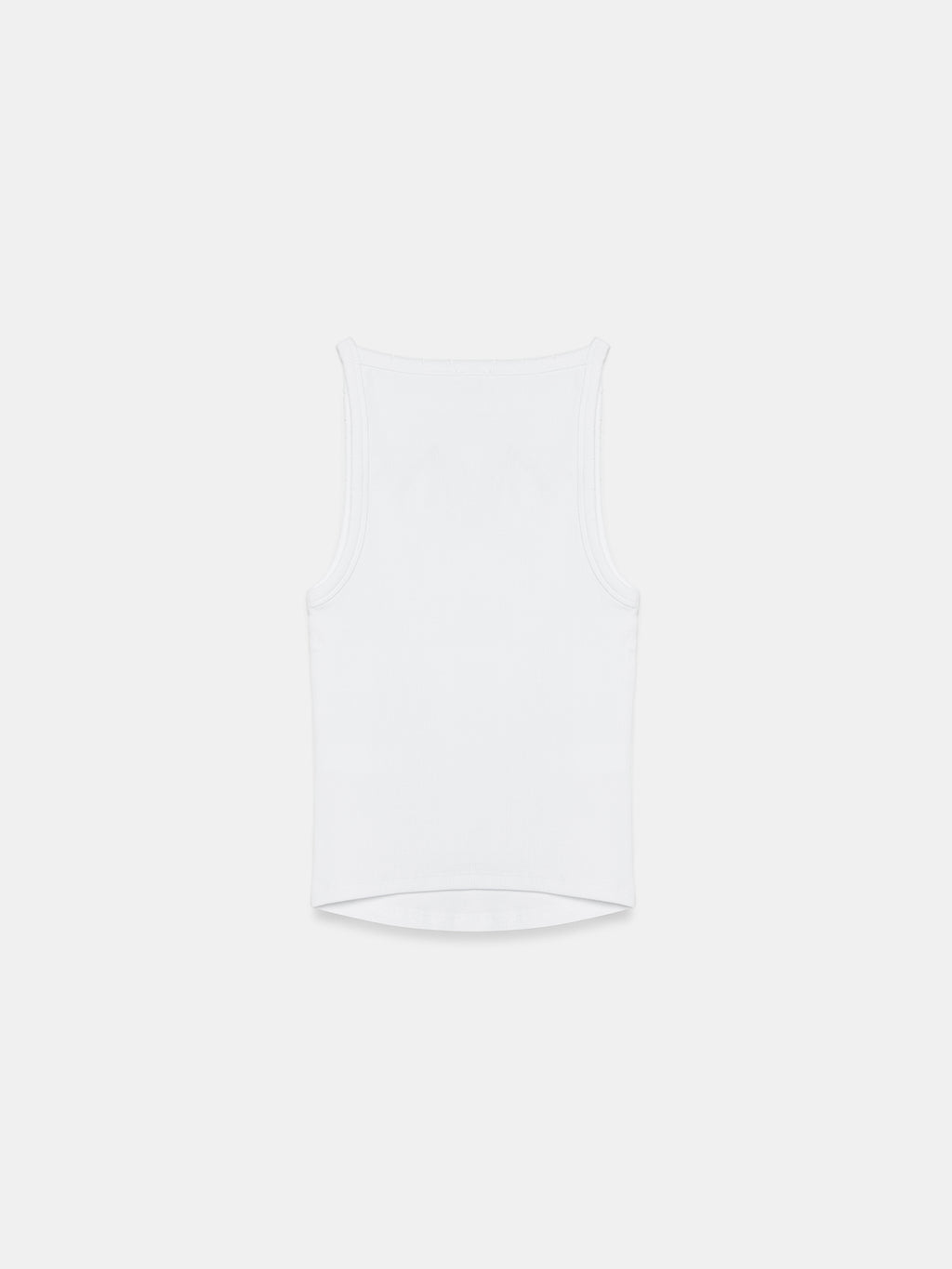 Halterneck topp - Vit