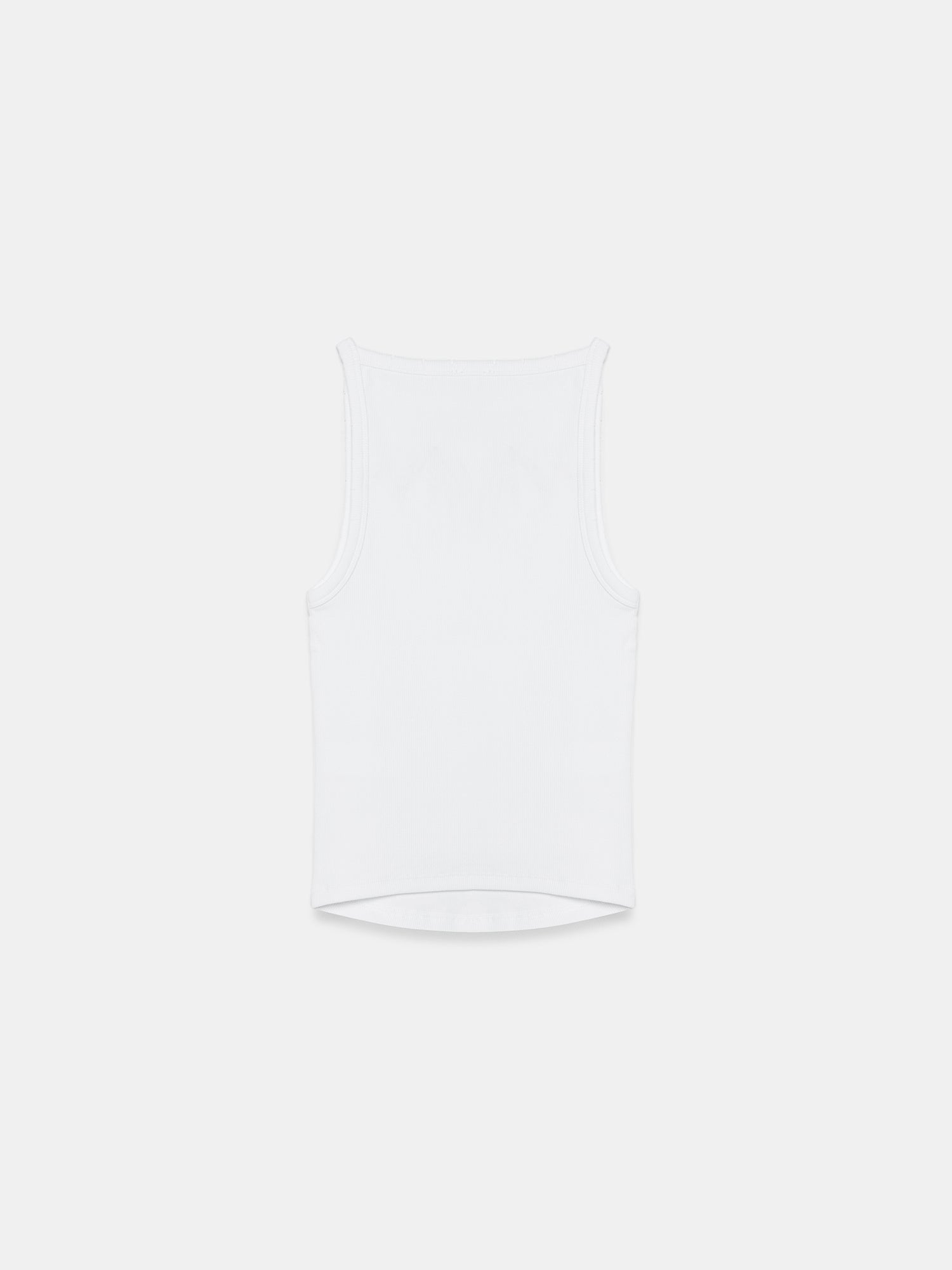 Halterneck topp - Vit