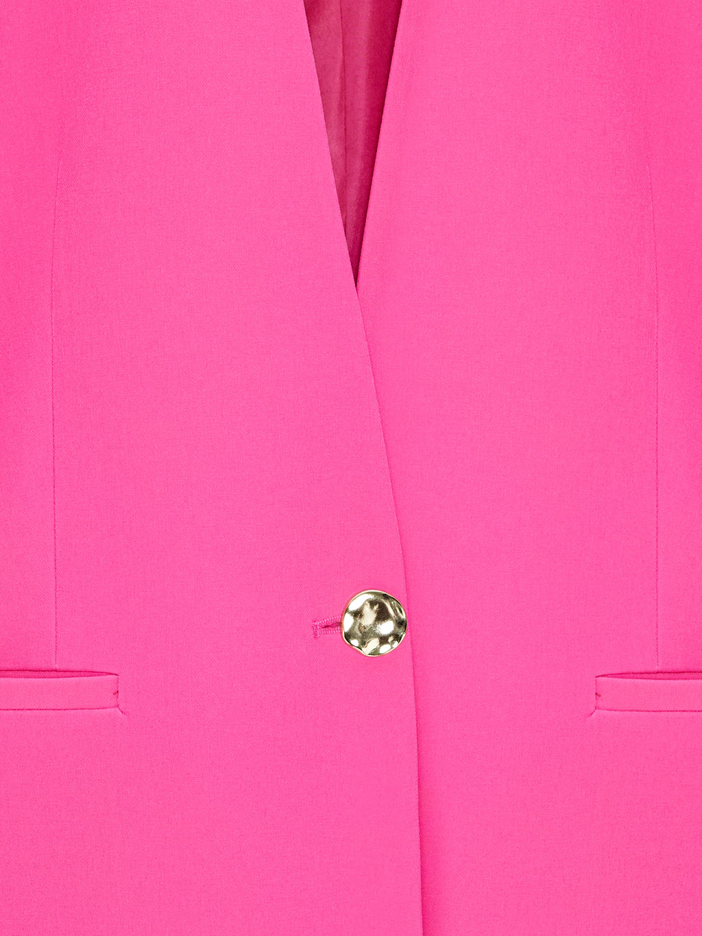 Figursydd kraglös kavaj - Fuchsia