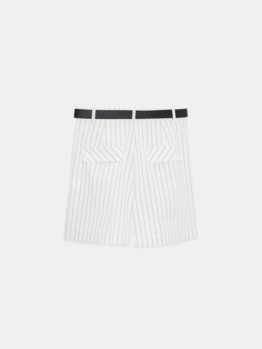 Minishorts med Skärp – Vit