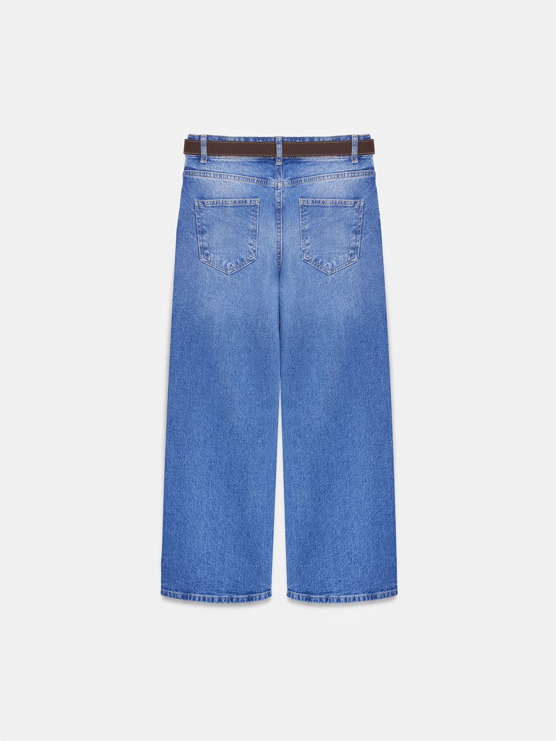 Vida jeans med bälte - Blå