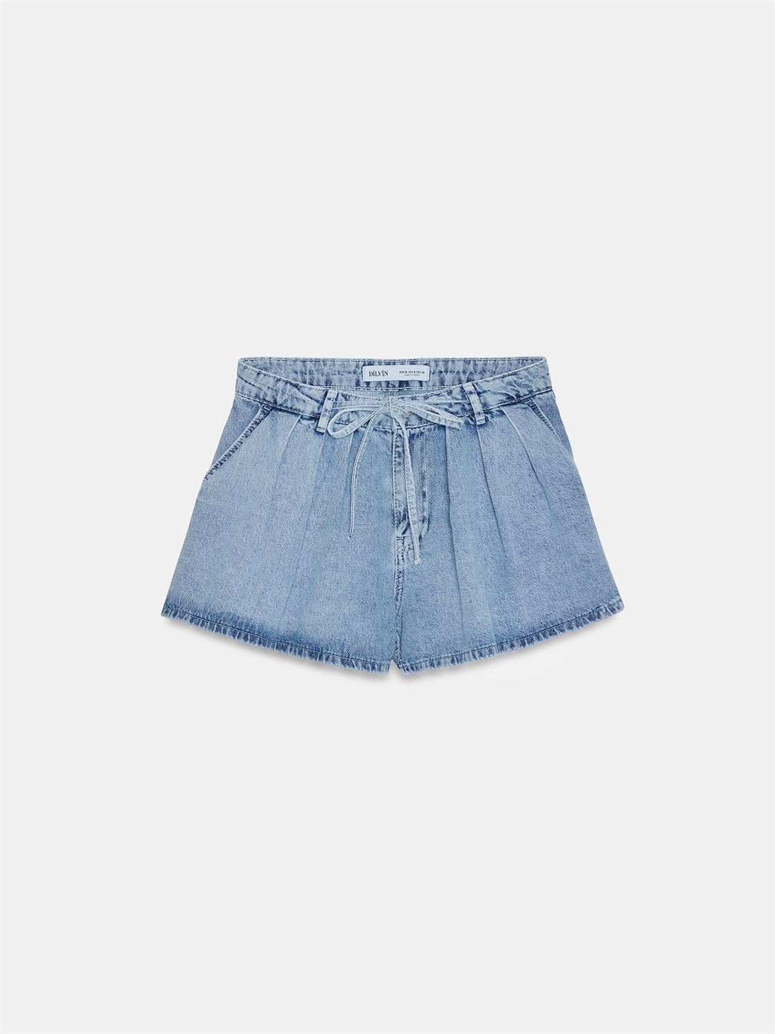 Denimshorts - Blå