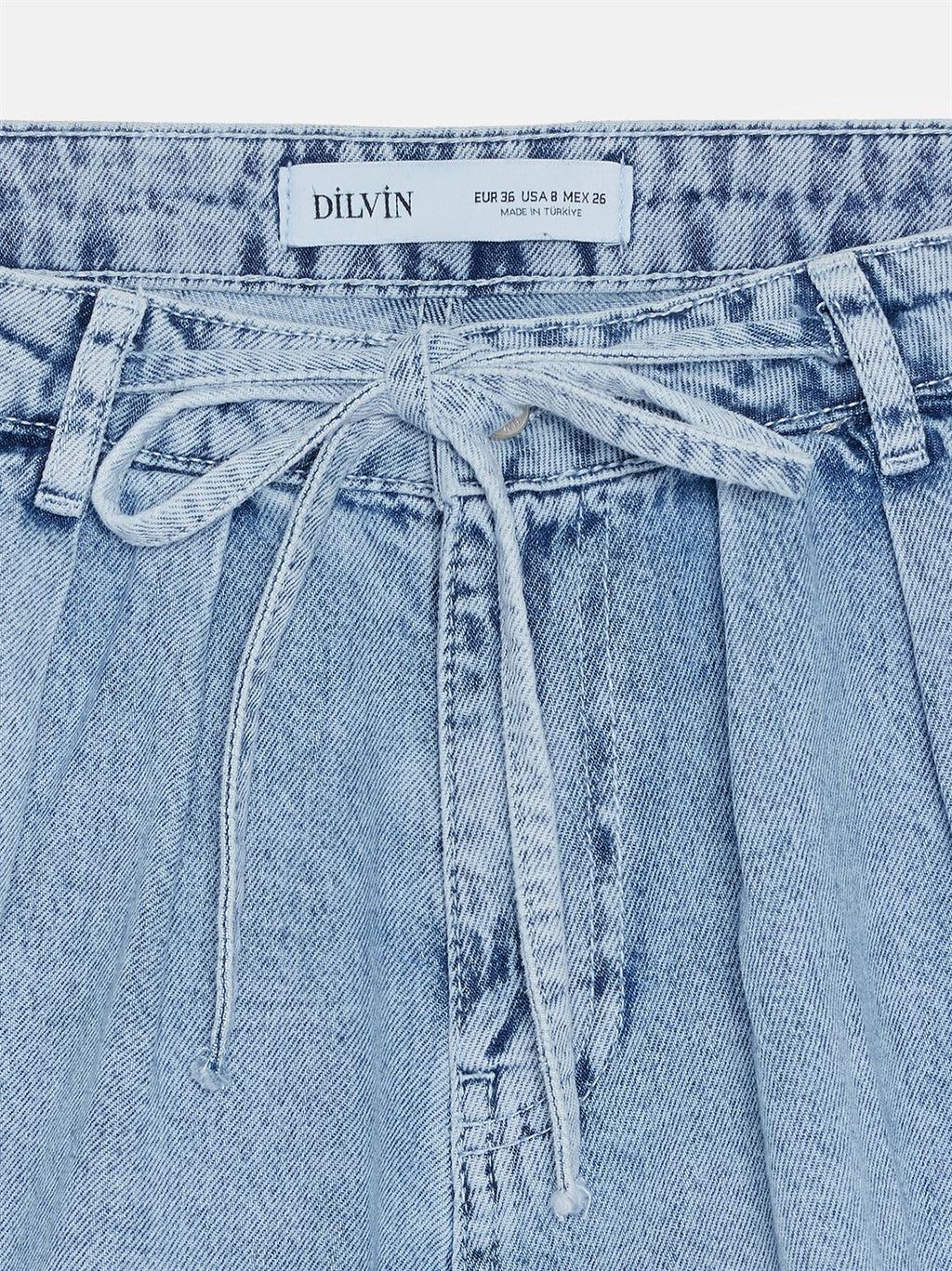 Denimshorts - Blå