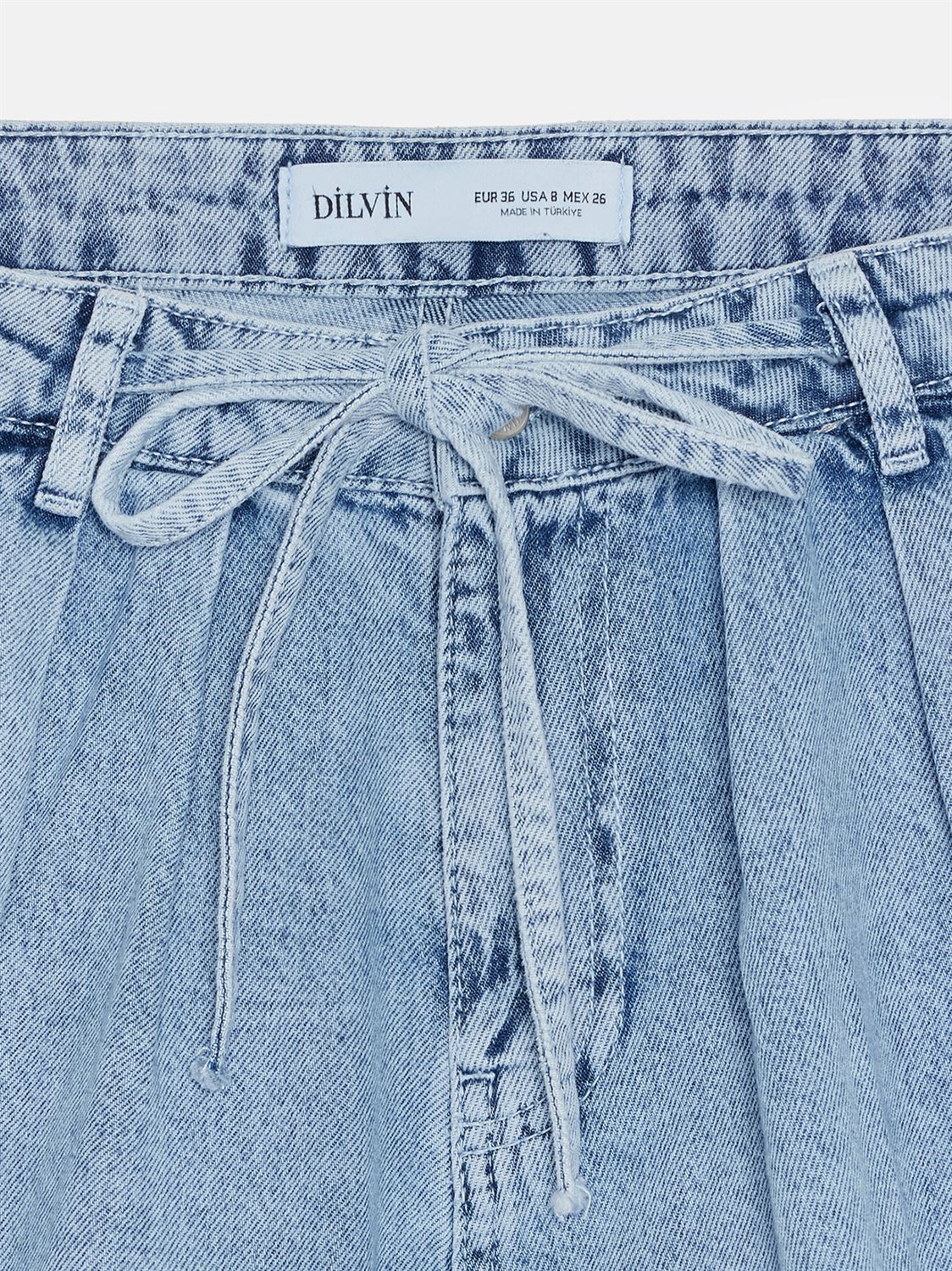 Denimshorts - Blå