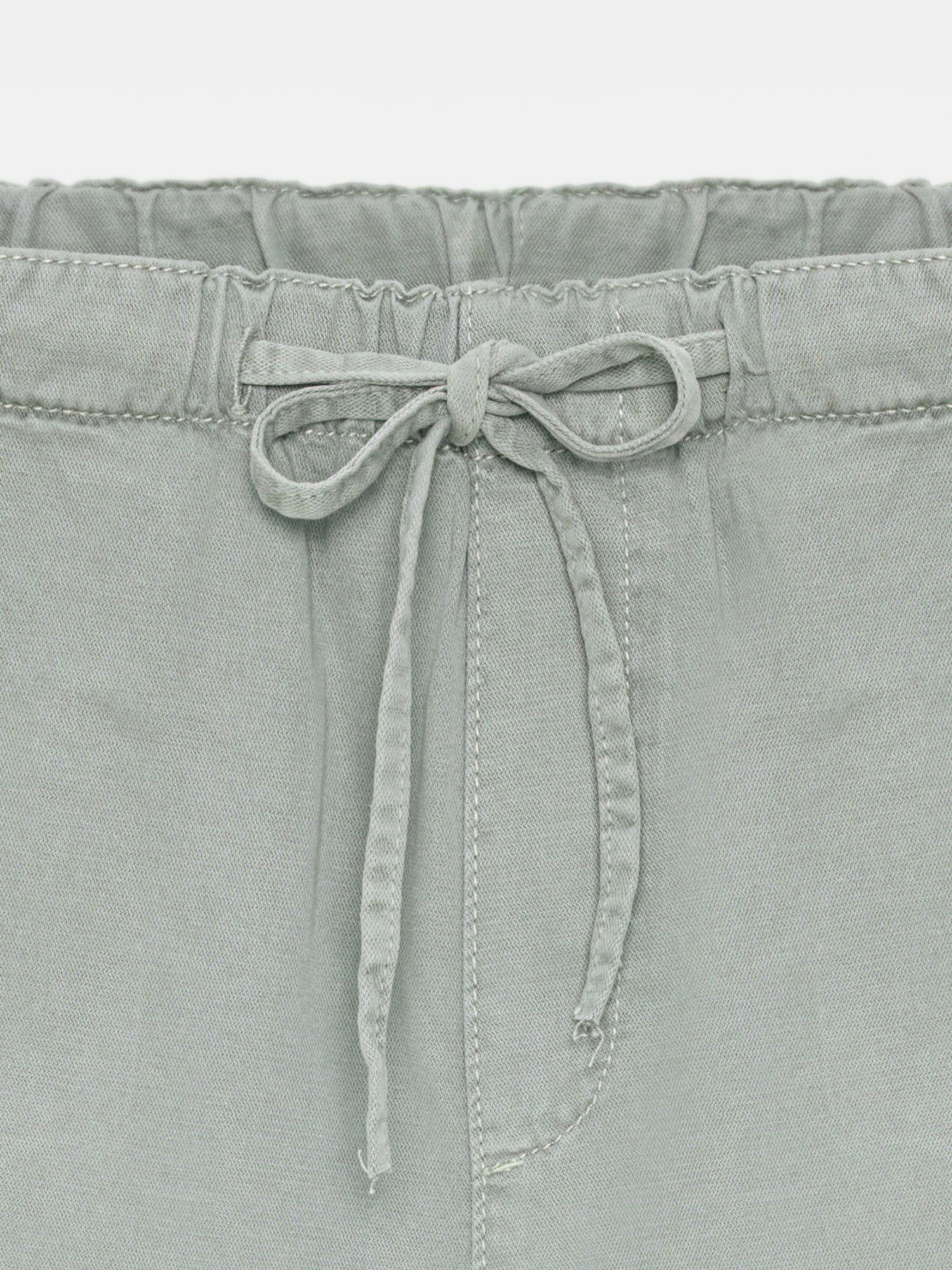 Jeans med Resår i Midjan - Khaki
