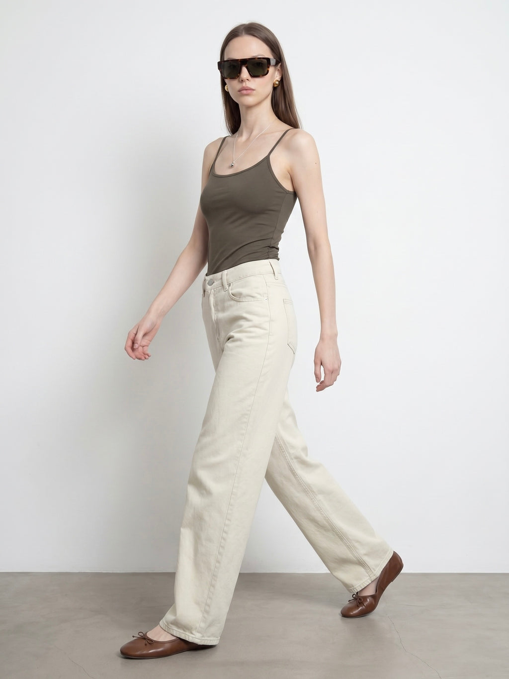 Wide Leg Jeans - Sten