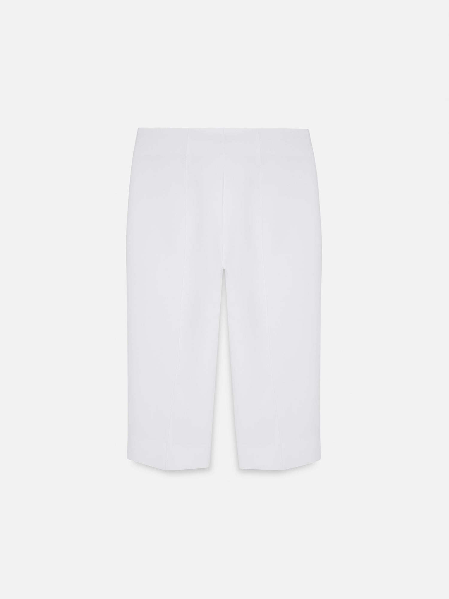 Capribyxor med Slits – Vit
